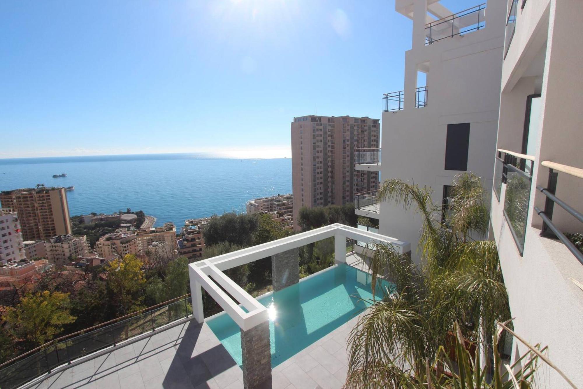 Luxurious Apartments Monaco&Seaview, Infinitypool&Parking Beausoleil Bagian luar foto